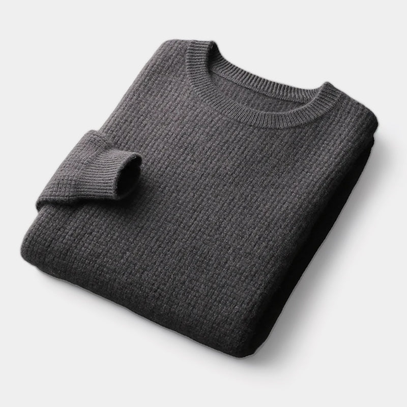 La velour™ | WOOL PADDED SWEATER