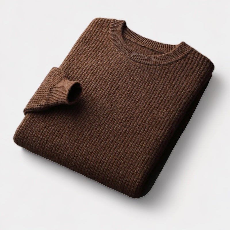 La velour™ | WOOL PADDED SWEATER