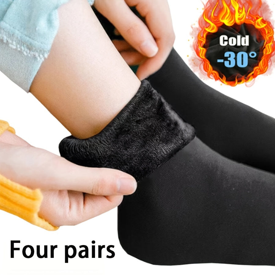 4 Pairs Thermal Insulated Socks