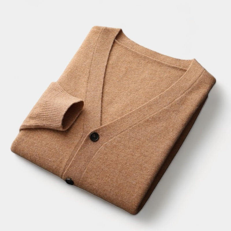 Lavelour™ | WOOL CARDIGAN SWEATER