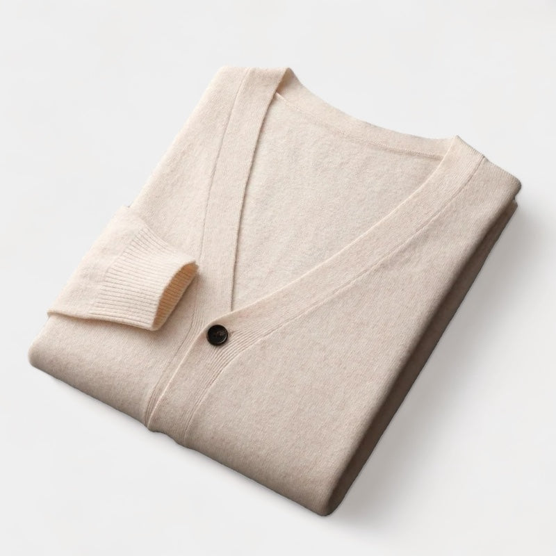 Lavelour™ | WOOL CARDIGAN SWEATER