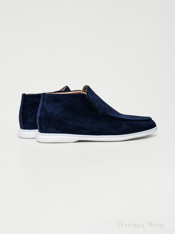 La velour ™ | High dark blue loafer