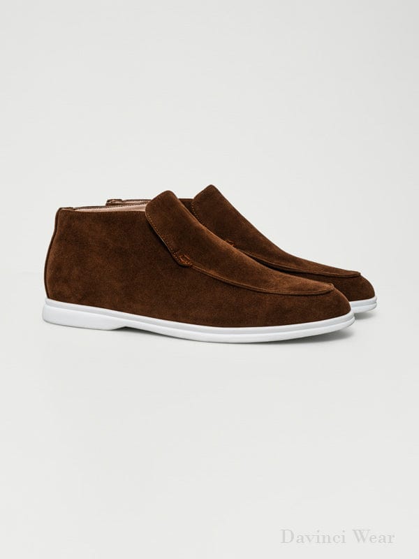 La velour ™ | High dark brown loafer