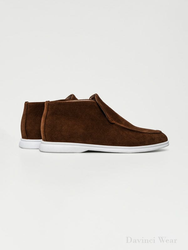 La velour ™ | High dark brown loafer