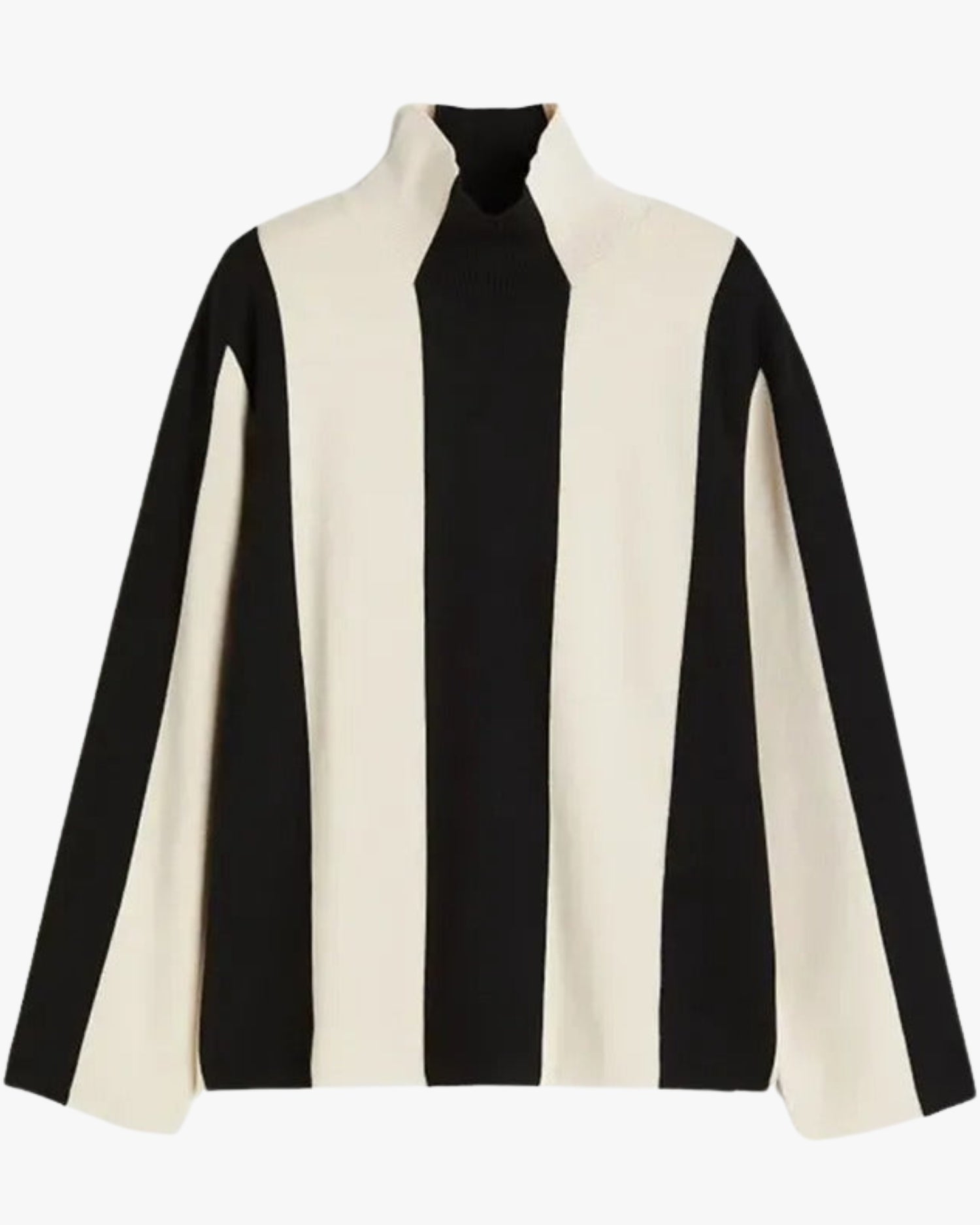 La velour ™ | Vertical striped sweater