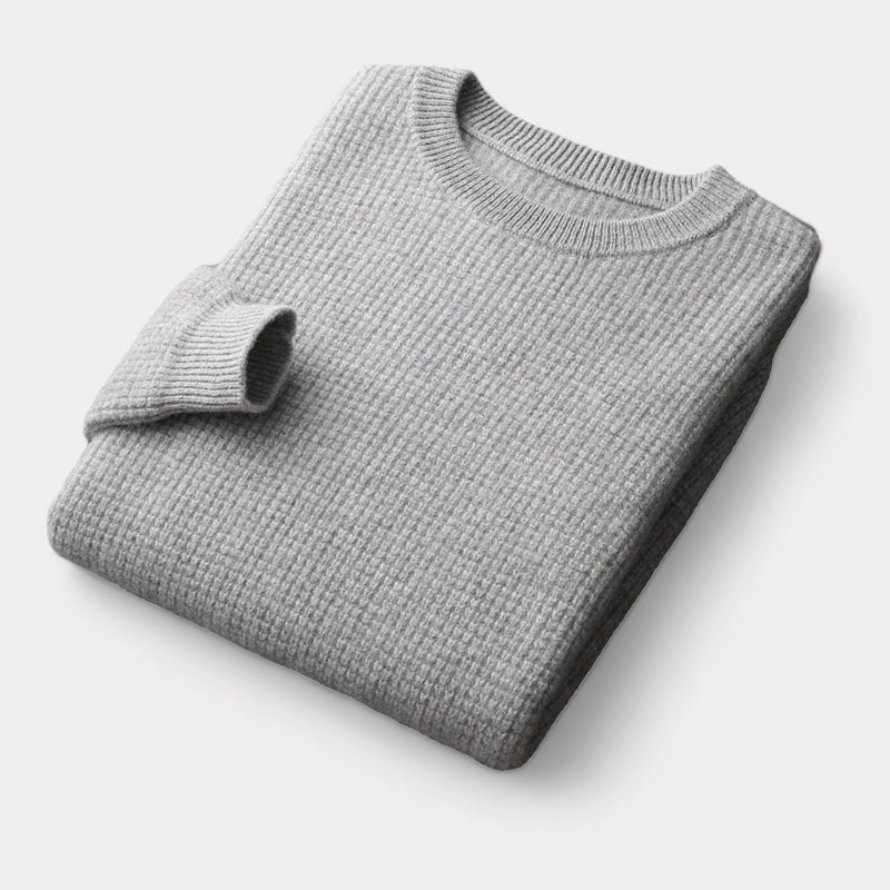 La velour™ | WOOL PADDED SWEATER