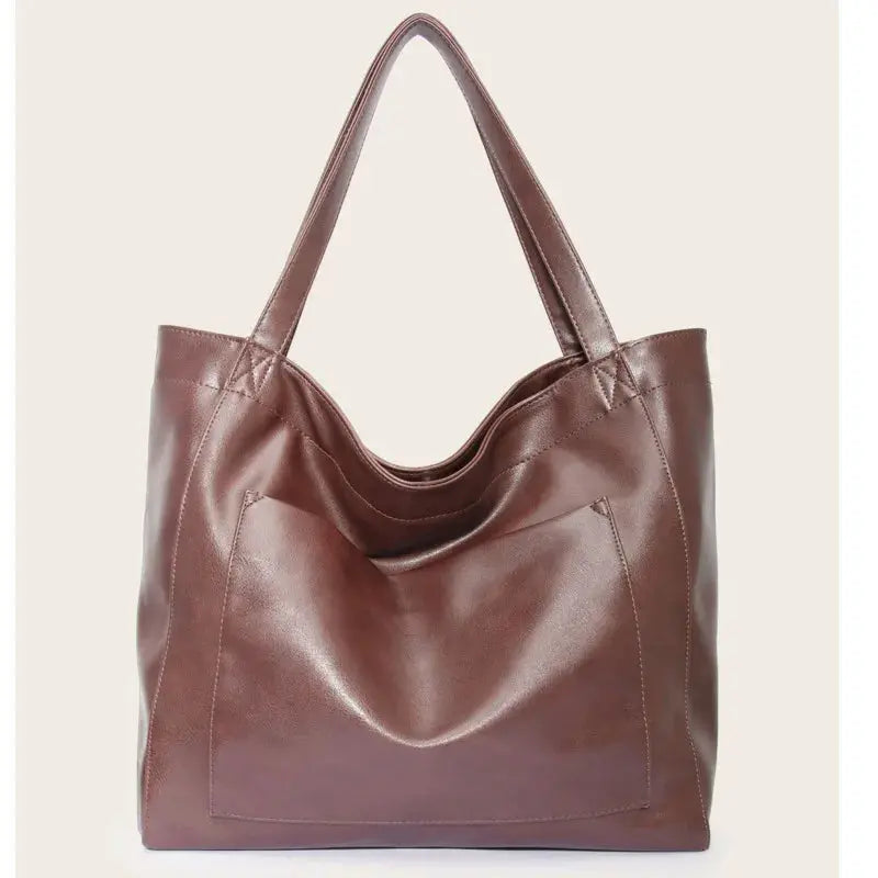 La velour ™  |
 Luxe Grandeur | Soft Leather Shoulder Bag