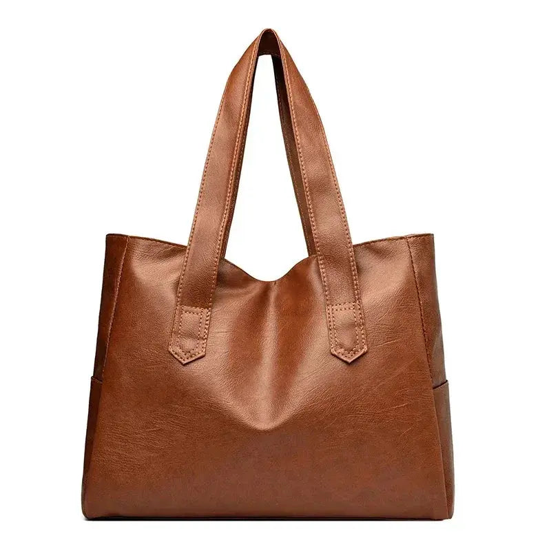 La velour ™  |
 Minimalist Luxe | Soft Leather Shoulder Bag