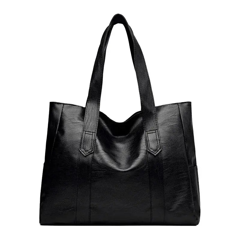 La velour ™  |
 Minimalist Luxe | Soft Leather Shoulder Bag