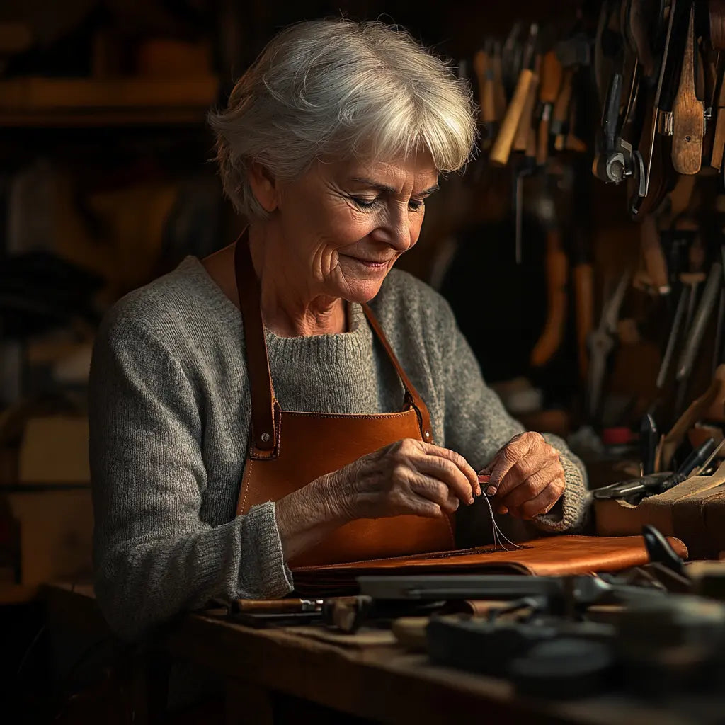 La velour ™  | Retro Charm | Soft Leather Anti-Theft Messenger Bag