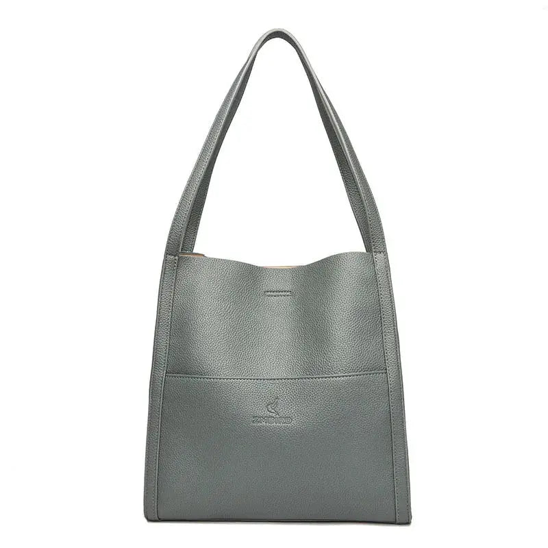 La velour ™  |
 Soft Serenity | Designer Leather Crossbody Tote