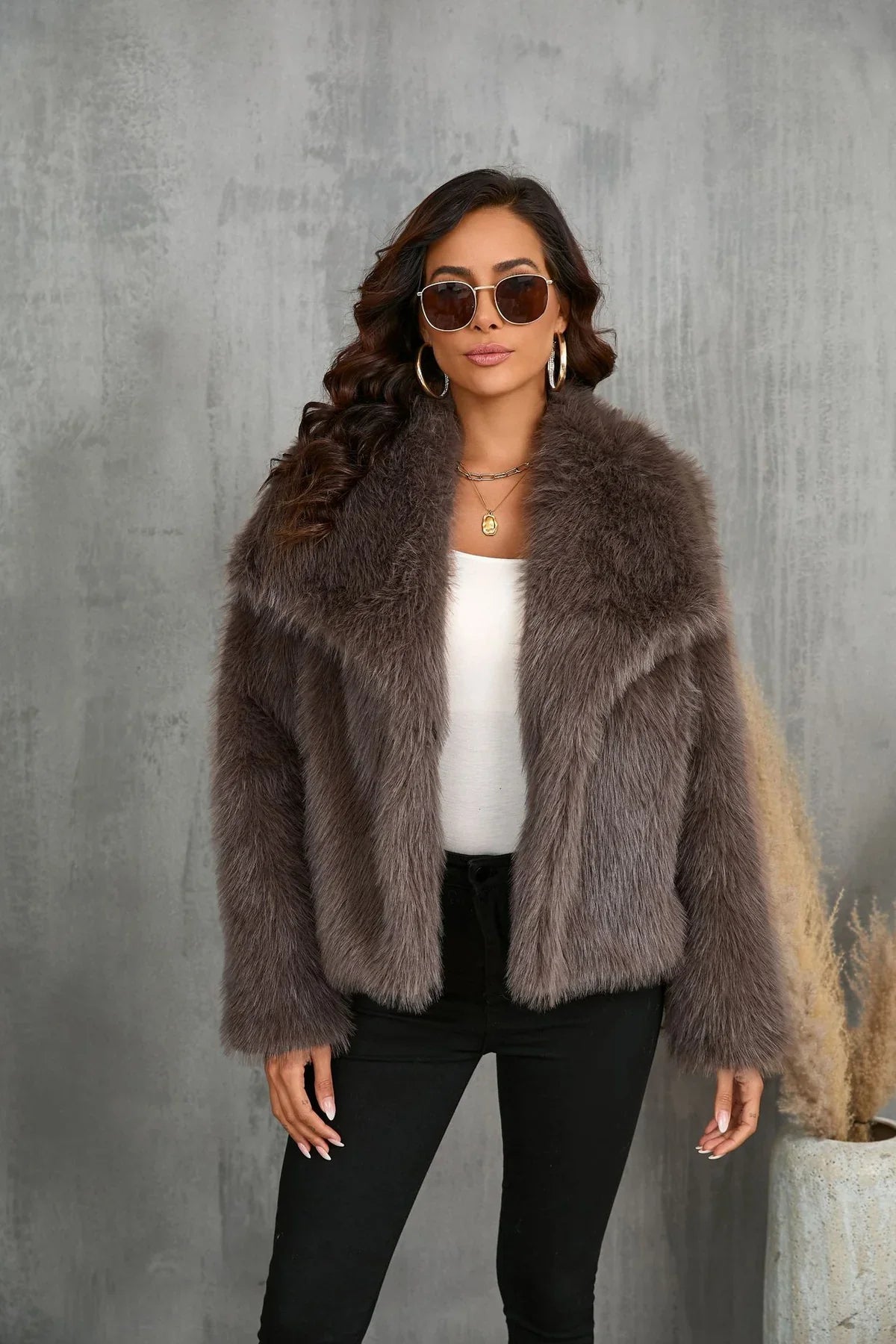 La velour™ | Faux fur coat