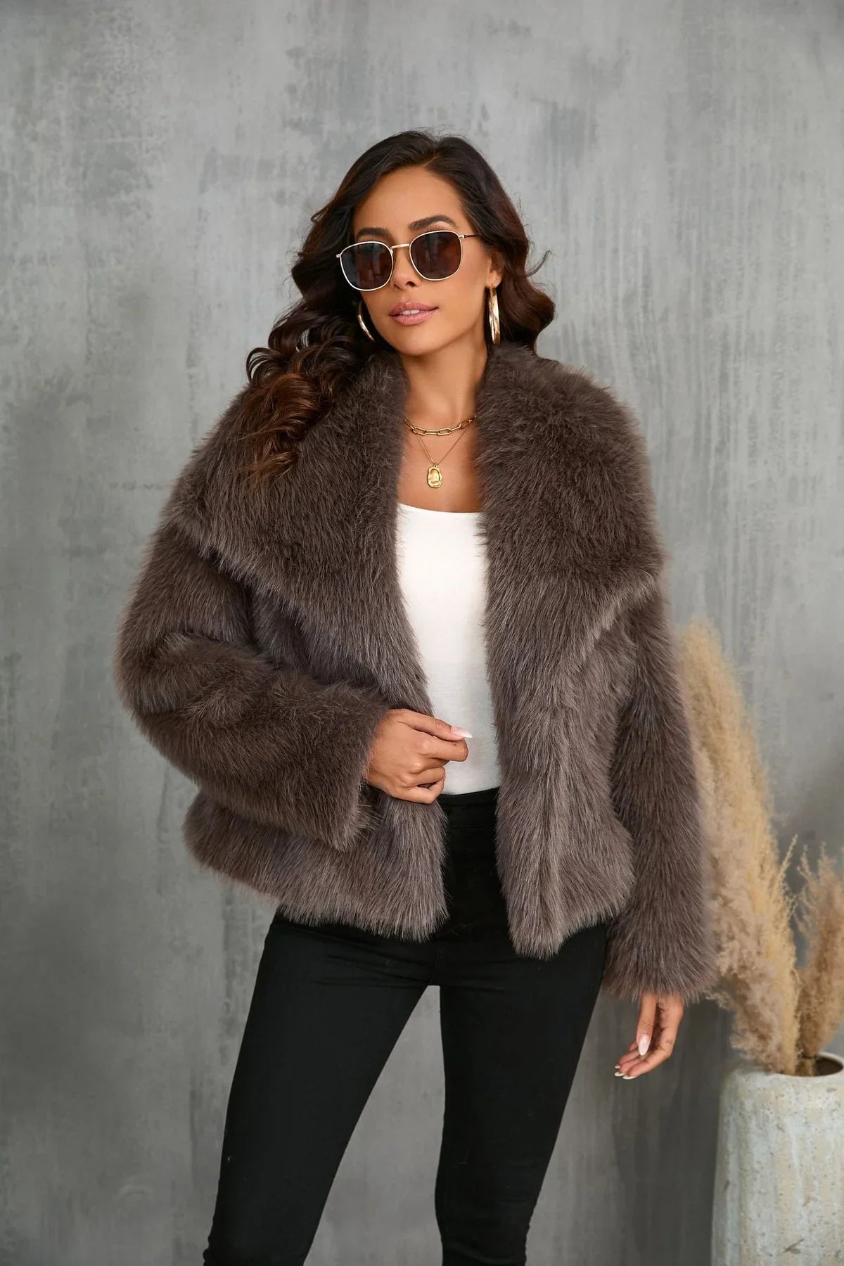 La velour™ | Faux fur coat