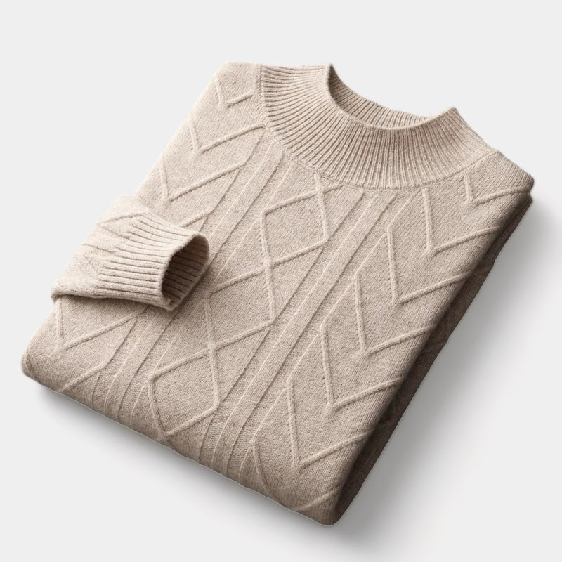 La velour™ | Wool tressed sweater