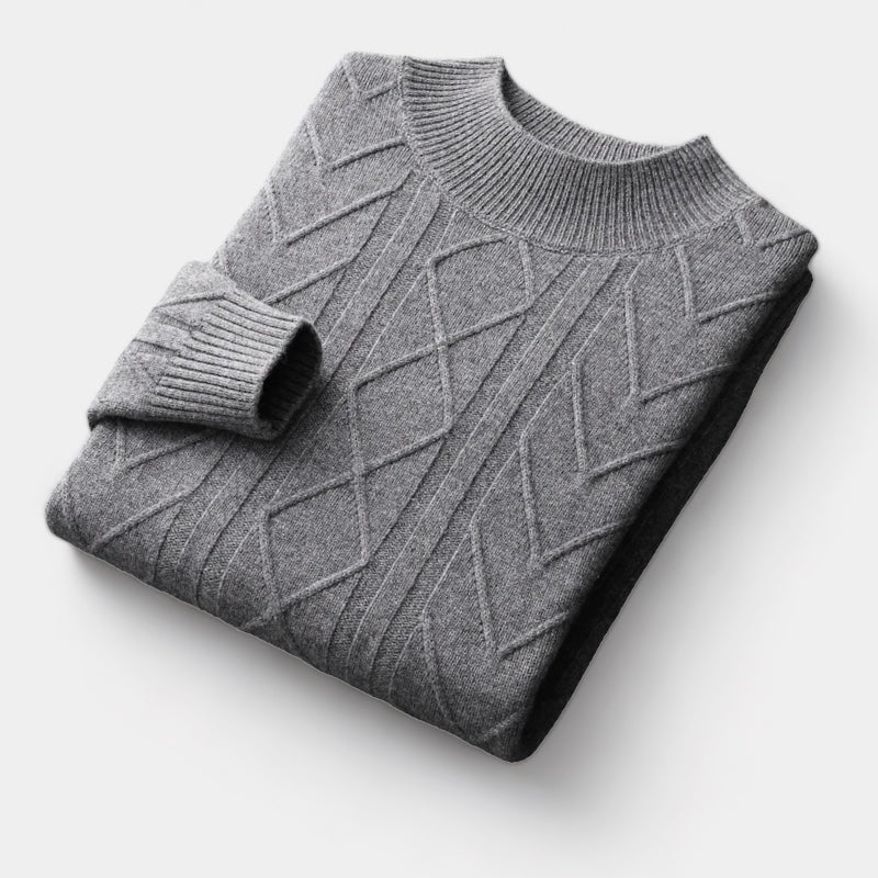 La velour™ | Wool tressed sweater