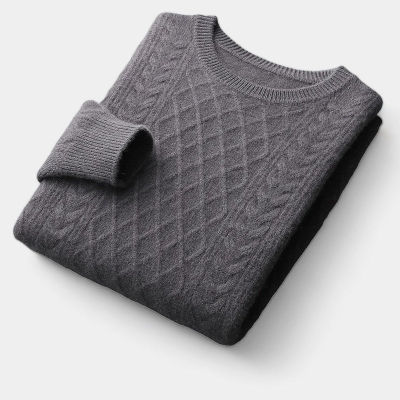 Lavelour™ | Wool jacquard sweater