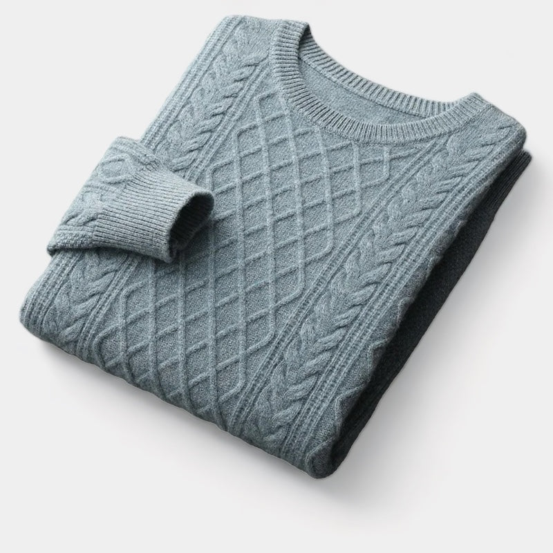 Lavelour™ | Wool jacquard sweater