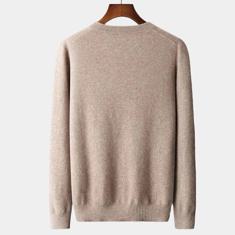 La velour™ | Wool V-neck sweater