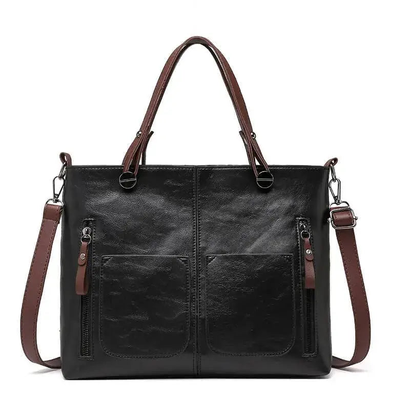 La velour ™  | Timeless Elegance | Leather Shoulder Bag