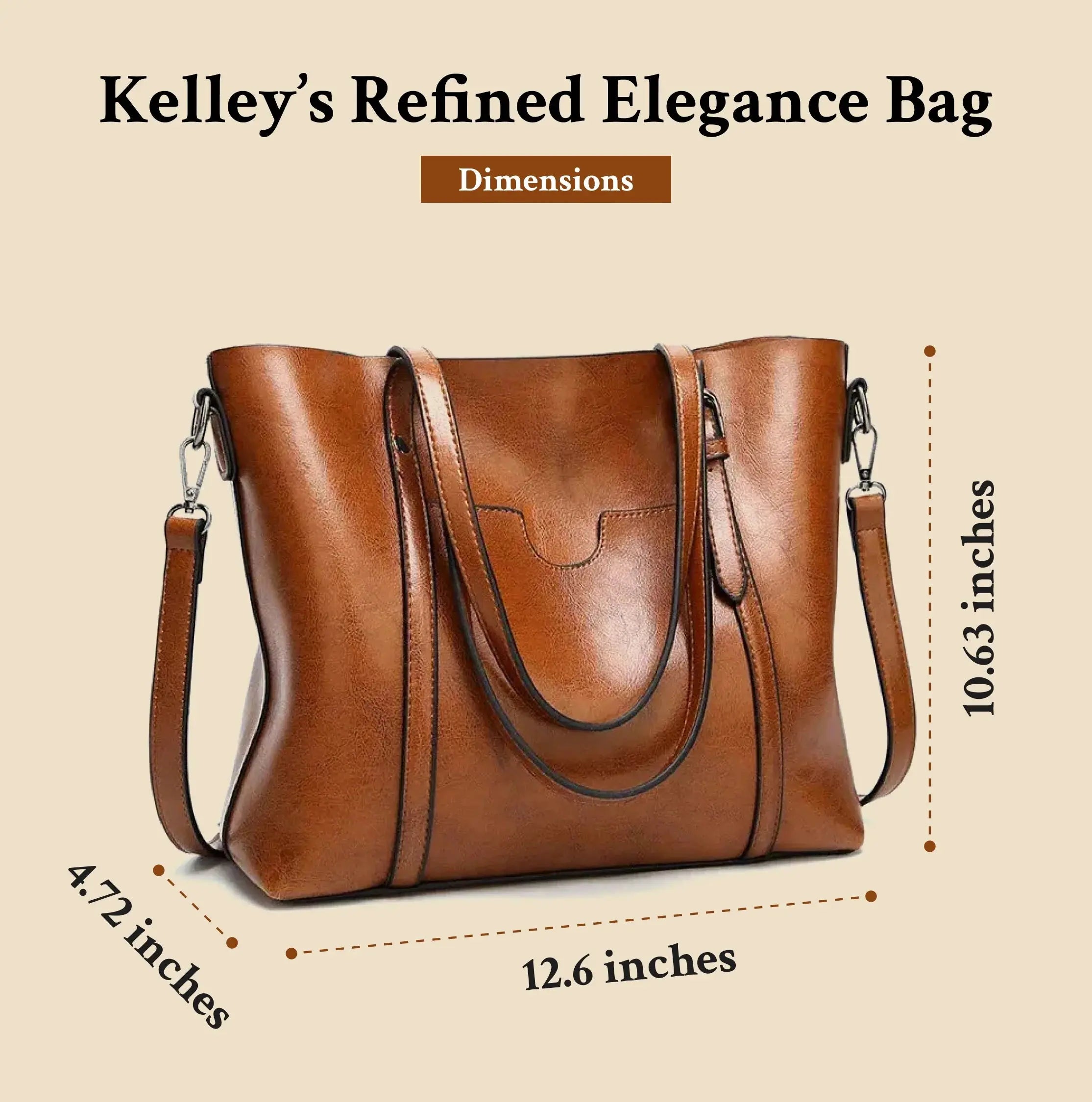 La velour ™  | Refined Elegance | Luxury Leather Handbag