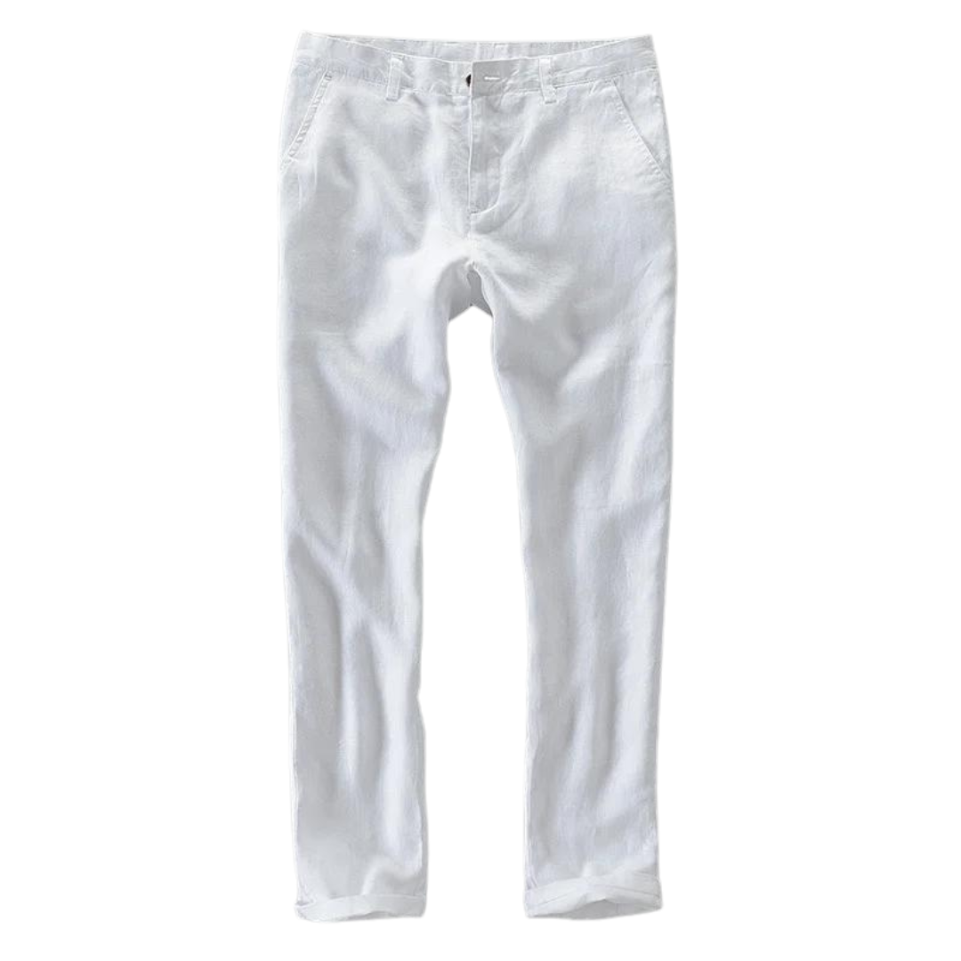 LA VELOUR ™ | 100% Linen Casual Pants