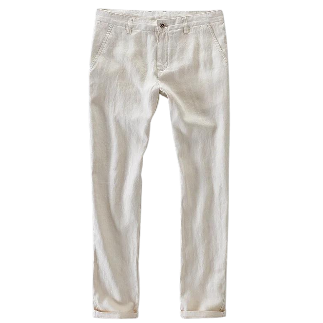 LA VELOUR ™ | 100% Linen Casual Pants