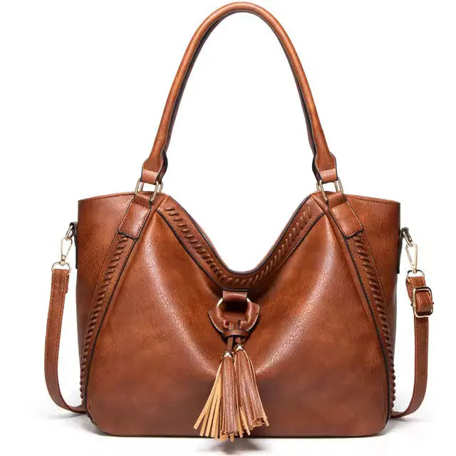 La velour ™  |
 Elegant Sophistication | Leather Shoulder Bag