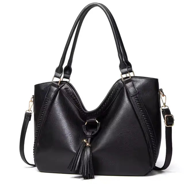 La velour ™  |
 Elegant Sophistication | Leather Shoulder Bag