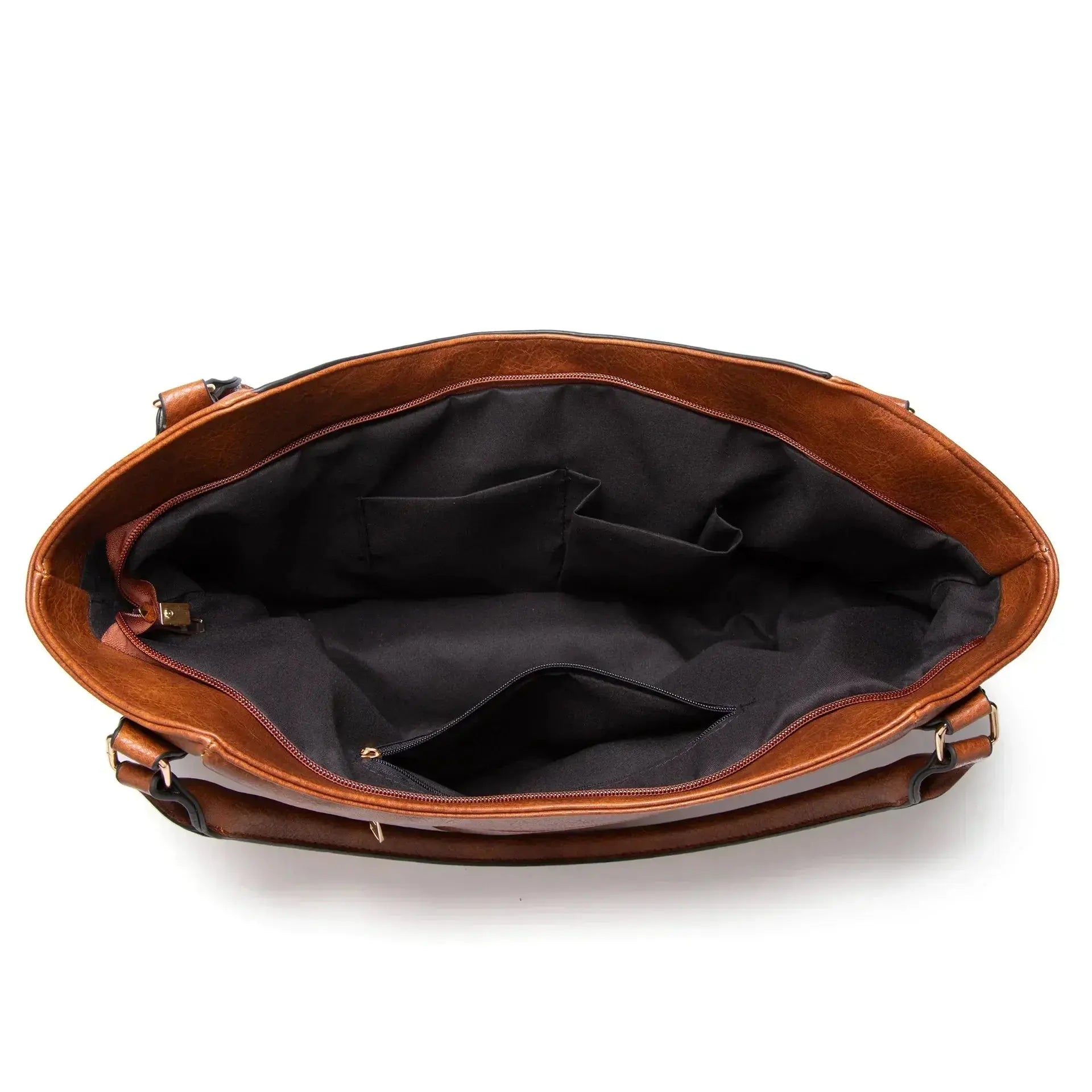 La velour ™  |
 Elegant Sophistication | Leather Shoulder Bag