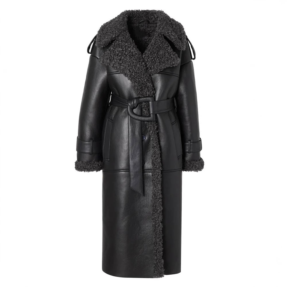 La velour ™ | Longer winter coat