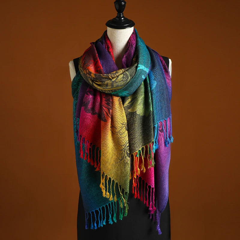 La velour ™ | Cashmere colour Scarf