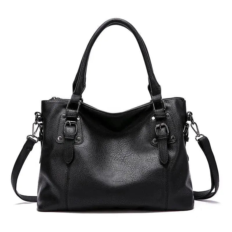 La velour ™  |
 Graceful Allure | Elegant Leather Shoulder Bag