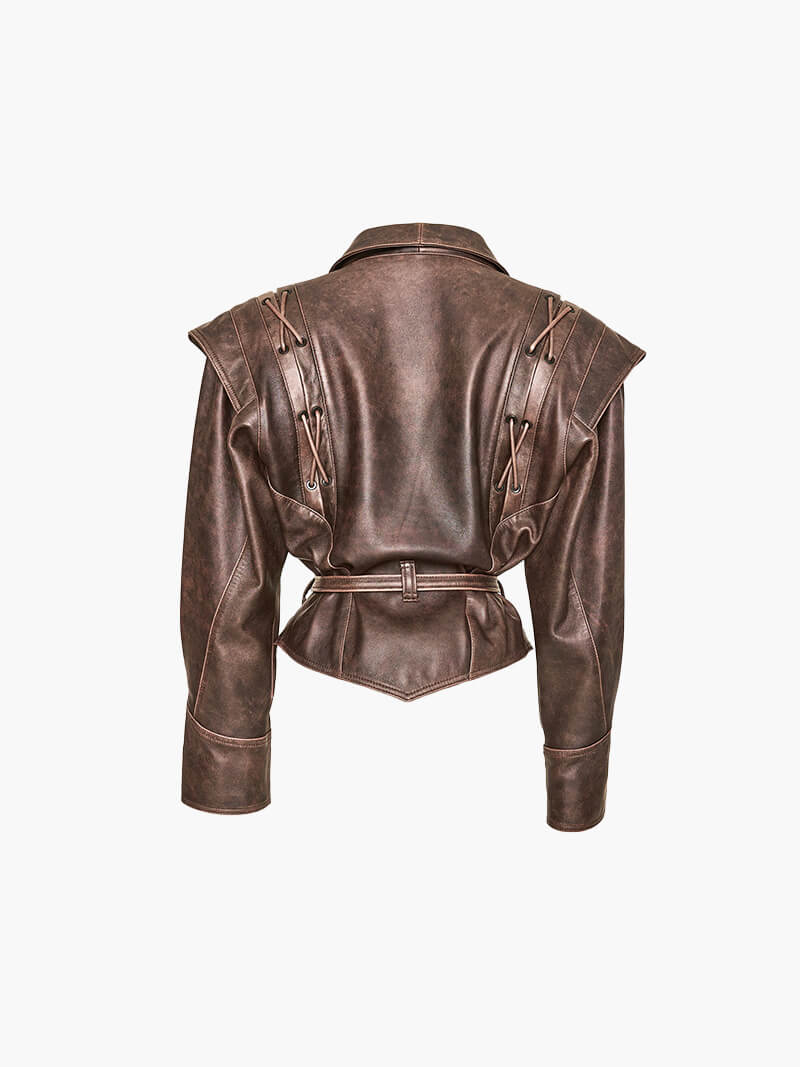 La velour™ |
 faux leather Jacket