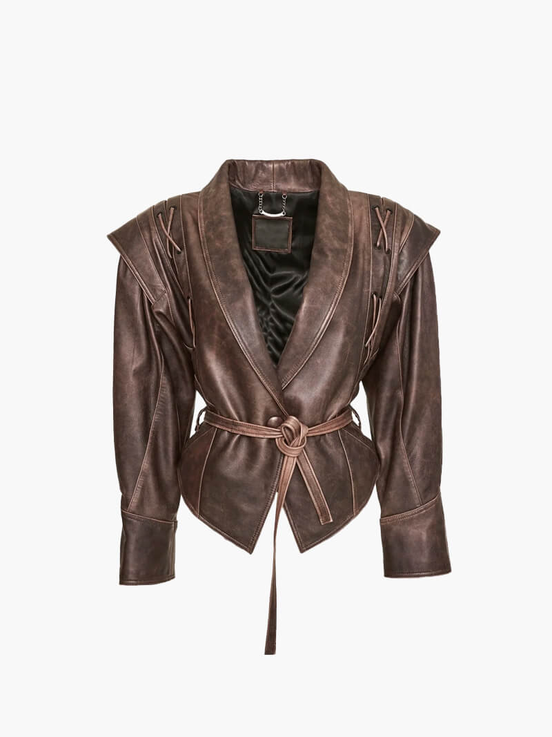 La velour™ |
 faux leather Jacket