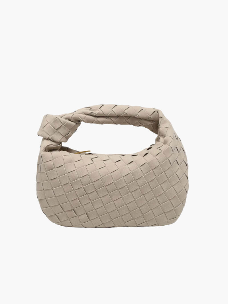 Kaylee - Woven Bag mini suede