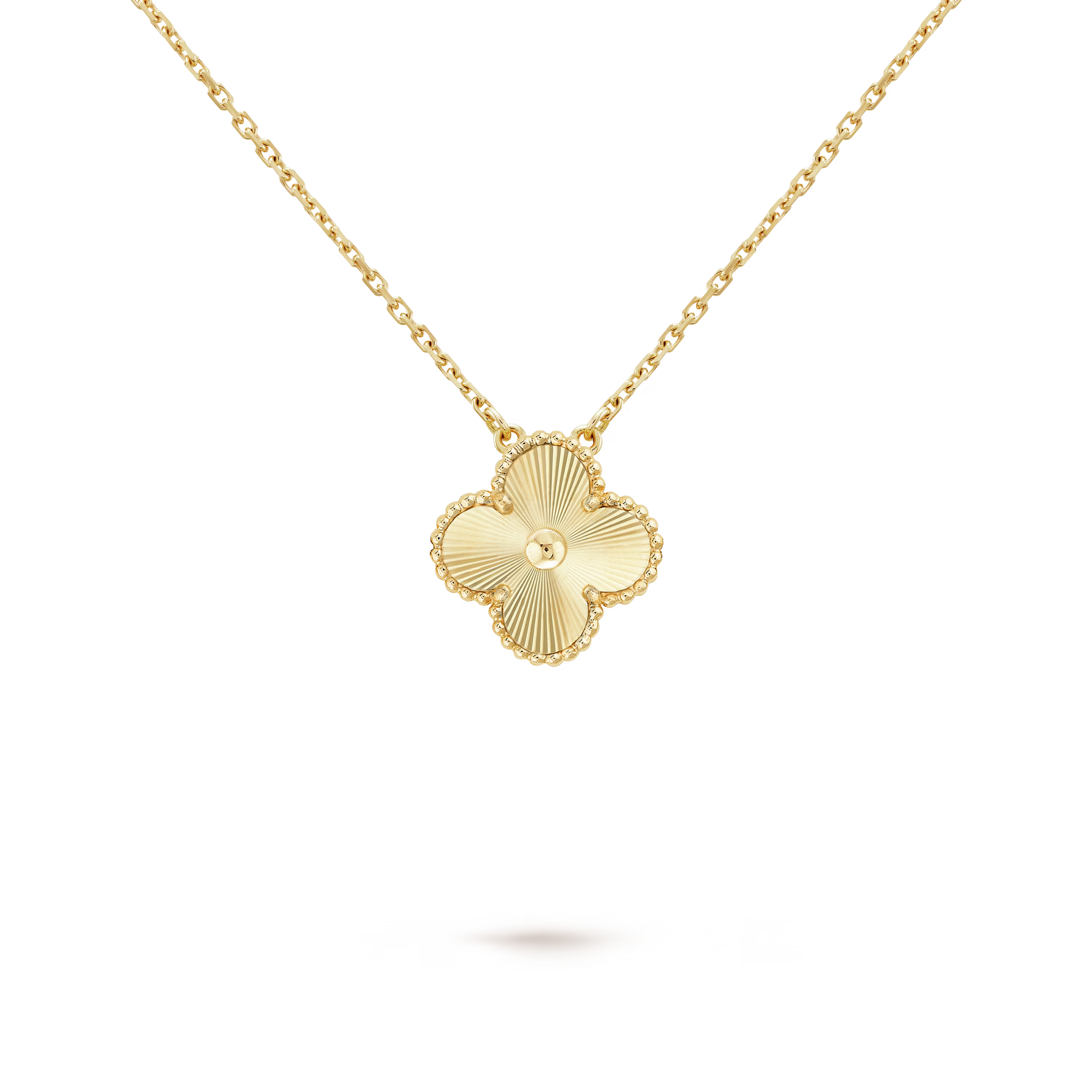 NECKLACE FOUR-LEAF CLOVER LAVISH - GOLD