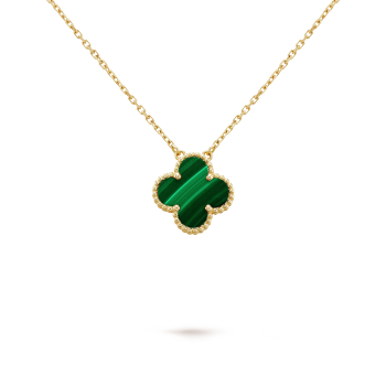 NECKLACE FOUR-LEAF CLOVER LAVISH - GREEN