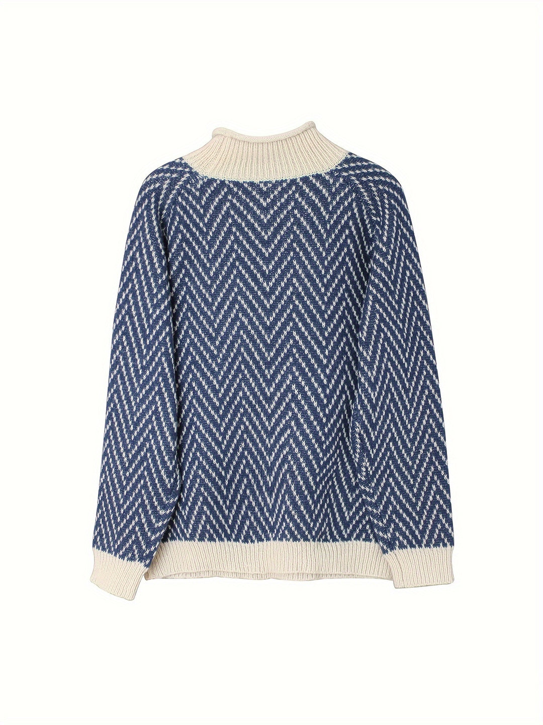 Korea - Casual knitted sweater with long sleeves