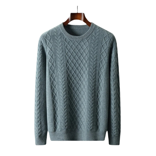 Lavelour™ | Wool jacquard sweater