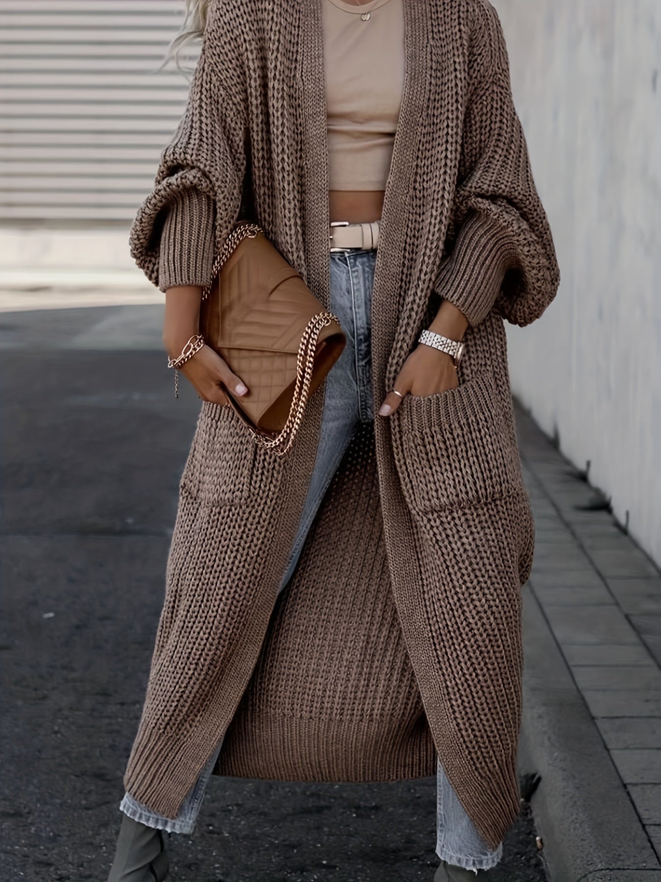 Casual Long Cardigan